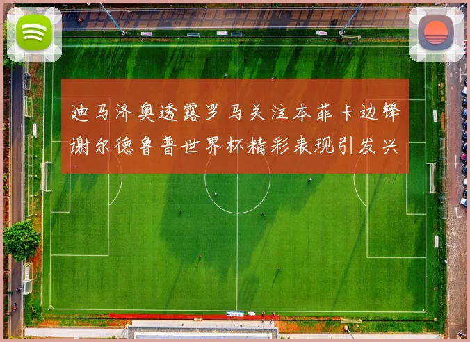 迪马济奥透露罗马关注本菲卡边锋谢尔德鲁普世界杯精彩表现引发兴趣